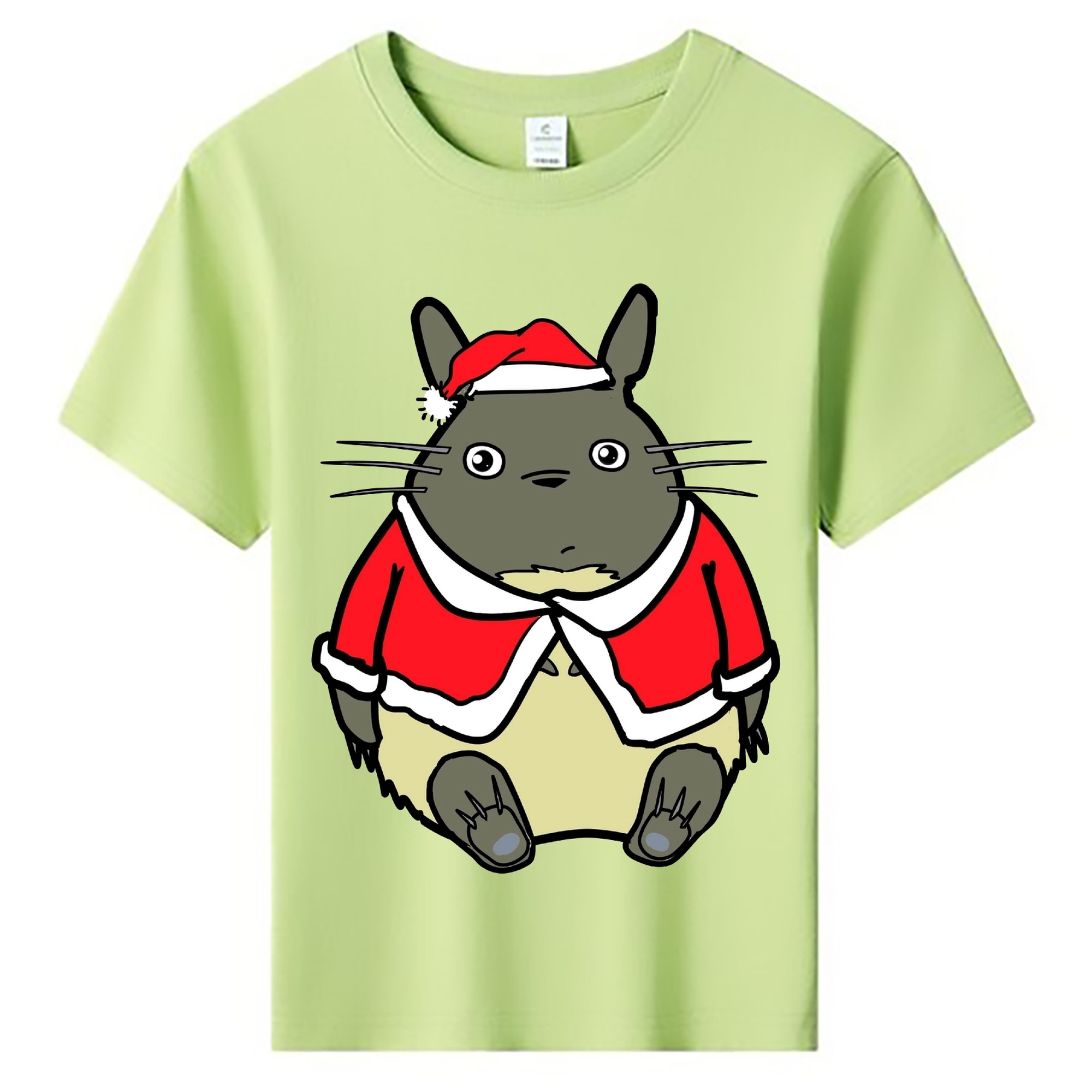 （画像用） となりのトトロ 草壁メイ 草壁サツキ My Neighbor Totoro Satsuki Kusakabe Mei Kusakabe 綿100％キッズTシャツ（フロントプリント）